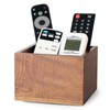 Remote Control Holder, Wooden TV Remote Holder for Table, Remote