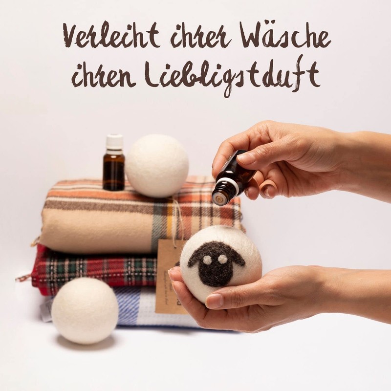 LAHELA Dryer Balls for Tumble Dryers