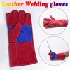SEIWEI Welding Gloves Fire Heat Resistant for Fireplace Wood Stove