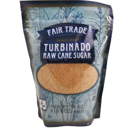 Trader Joe's Turbinado Raw Cane Sugar 1 Lb 8 Oz. - PACK OF 2