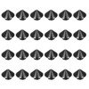 sourcing map 24 Pcs Cone Spikes and Studs Kit, 15mm