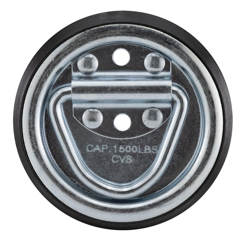 Surface Mount D-Ring Tie-Down Anchor Rope Ring for RV Furniture,