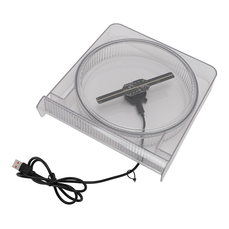 14cm 3D Hologram Fan with Cover - 2000x14 HD Destop