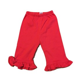 Monag Frill Bottom Pants 12-18M Red
