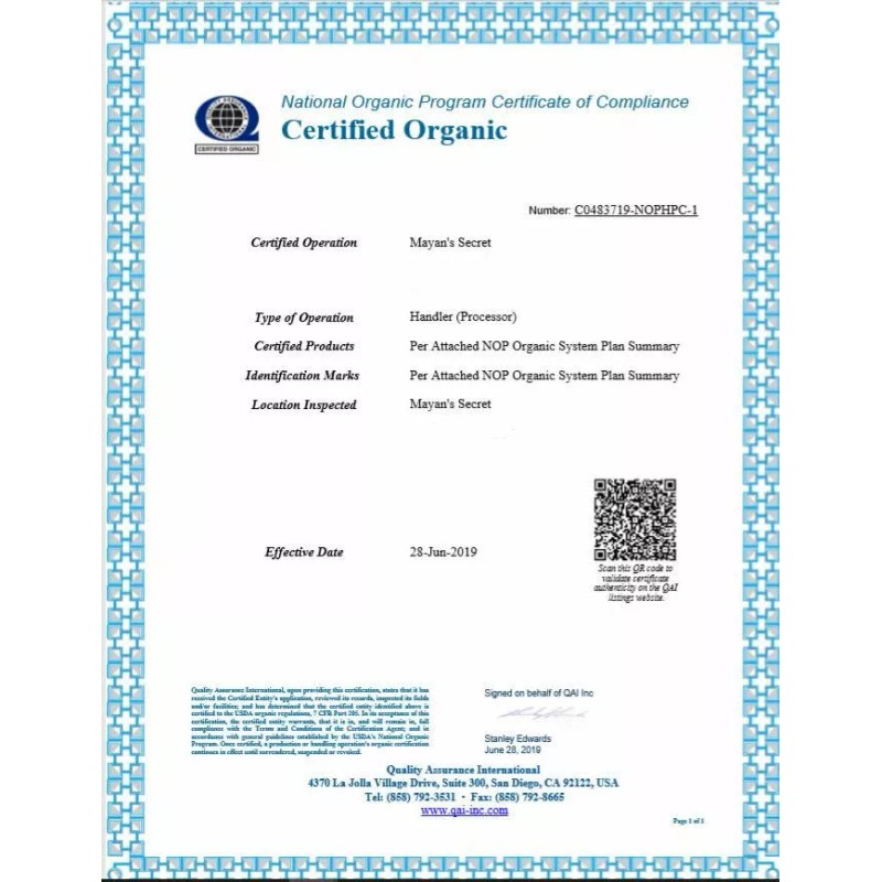 Essential Mayan's Secret 30ml Organic Laurel Leaf Essential Oil (100%