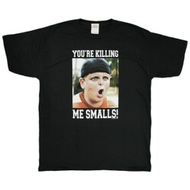 Big Boys 4-20 The Sandlot Ham Porter You're Killing Me Smalls Youth T-Shirt (XS) Black