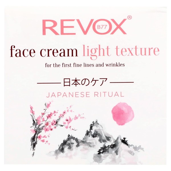 REVOX B77 JAPANESE RITUAL CREMA FACIAL 50ML