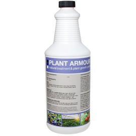 GGO Plant Armour Natural Plant Disease Control & Plant Growth Promoter-Chitosan-Concentrate- Solution for Lawn, Potted Plants, Fruits, and Vegetables-Easy to Use Formula, Non-GMO, Made in The USA