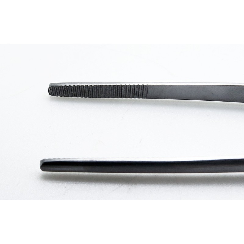 Dressing Tweezer 5.5" Tissue Thumb Forceps 1.8cm Serrated Tip Surgical