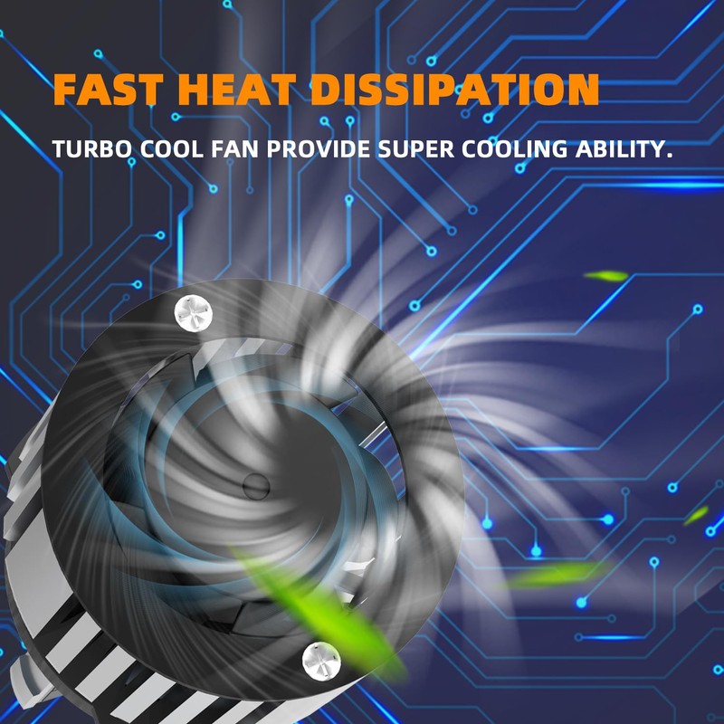 QIPEIZSP Fit For Toyota Camry 2007-2014 Light Bulbs, 9005 High