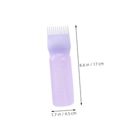 Outanaya Root Comb Applicator Bottle Durable Hair Dye Applicator with Convenient Spout for Easy Application for Hair Coloring Perming Treatments Multifunctional Hair Care