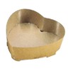 Pearl Metal Bakegee Paper Assembly, Heart Baking Mold (3 Pieces)