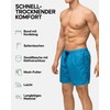 DANISH ENDURANCE Men's Swimming Trunks with Mesh Lining, Swimming Shorts