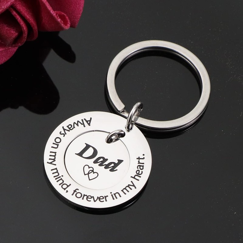 CHENVA Dad Mom Memorial Gift Always On My Mind Forever