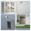 PATIKIL 4" 304 Stainless Steel Vent Cover, Exterior Wall Round