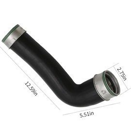 Crozgan Intercooler Turbo Hose Pipe Boost Hose Pipe for Altea XL Leon Toledo Jetta Caddy Mk3 Touran Golf 1K0145834L 1K0145834G 1K0145834B