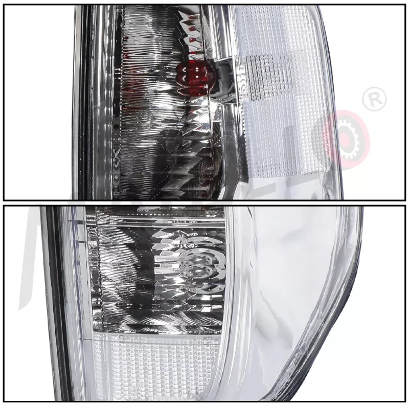 MAYELLO For 2005-2021 Nissan Frontier SC [Clear white] Rear Brake