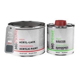 MG PRIME RAL 7011 Eisengrau/Iron grey Acryl-Lack glänzend 0,75 Liter / 750 ml Dose inkl. Härter