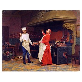 The Marvelous Sauce by Jehan Georges Vibert