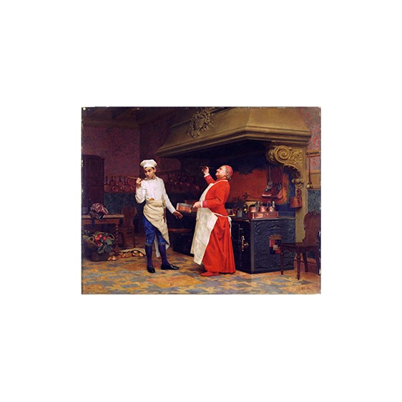 The Marvelous Sauce by Jehan Georges Vibert