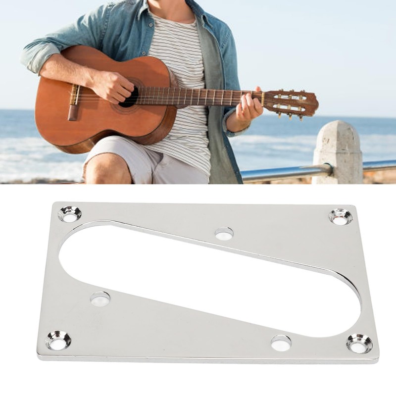 E -Gitarren -Pickup -Rahmen Einzelspulen -Pickup Montage Ring Flat Trim