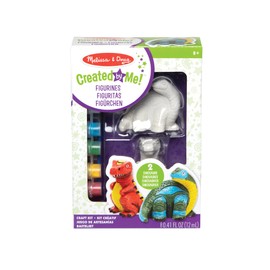 Melissa & Doug Dinosaur Figurines Arts and Crafts Craft Kits: Created By Me, Made Easy & More 8+ Gift for Boy or Girl