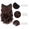 Extensiones de Cabello con Clip Invisibles, Juego de 2 Piezas