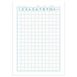 Showa Notebook, Japonica Study Book, Fil-2L, B5 Size, 17 Squares, Cross Leader, 058151, Animal Series, Toshiyuki Fukuda, Showa Note