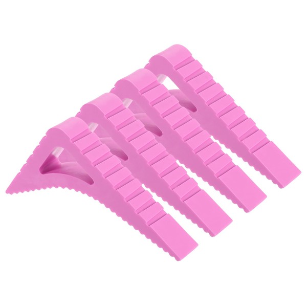 uxcell 4 Pcs Door Stoppers for Bottom of Door, 0.83
