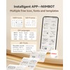 NIIMBOT NIIMBOT B21 Pro Label Maker, 300DPI HD Label Printer,