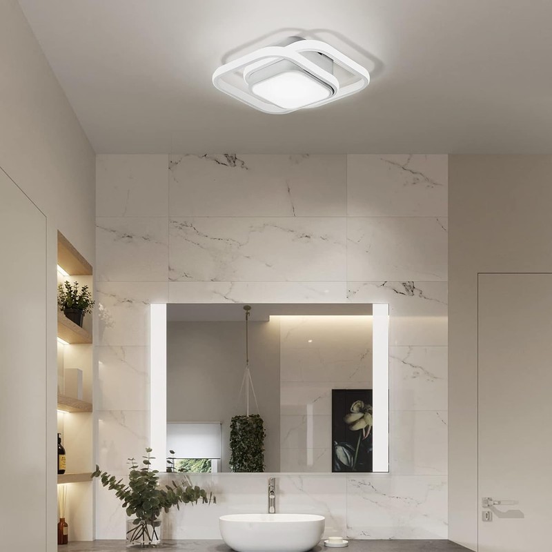 EIDEARAY 12.6Inch Motion Sensor LED Ceiling Light Indoor, 36W 6000K