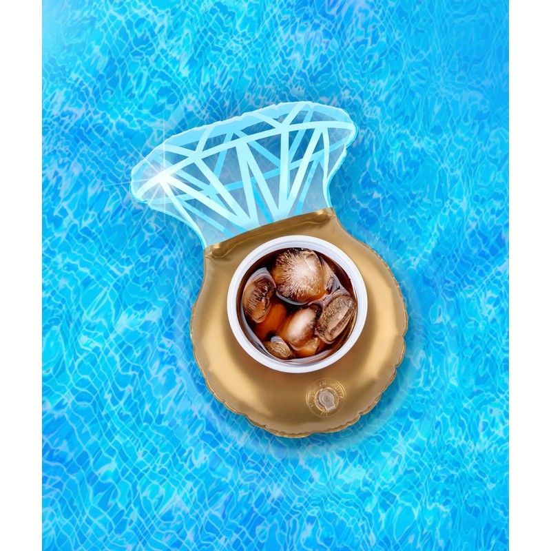 BigMouth Inc Bling Ring Beverage Boats (3-Pack)