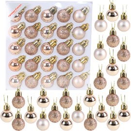 Christmas Concepts Pack of 25 Shiny Matt & Glitter Mini Christmas Tree Tinsel