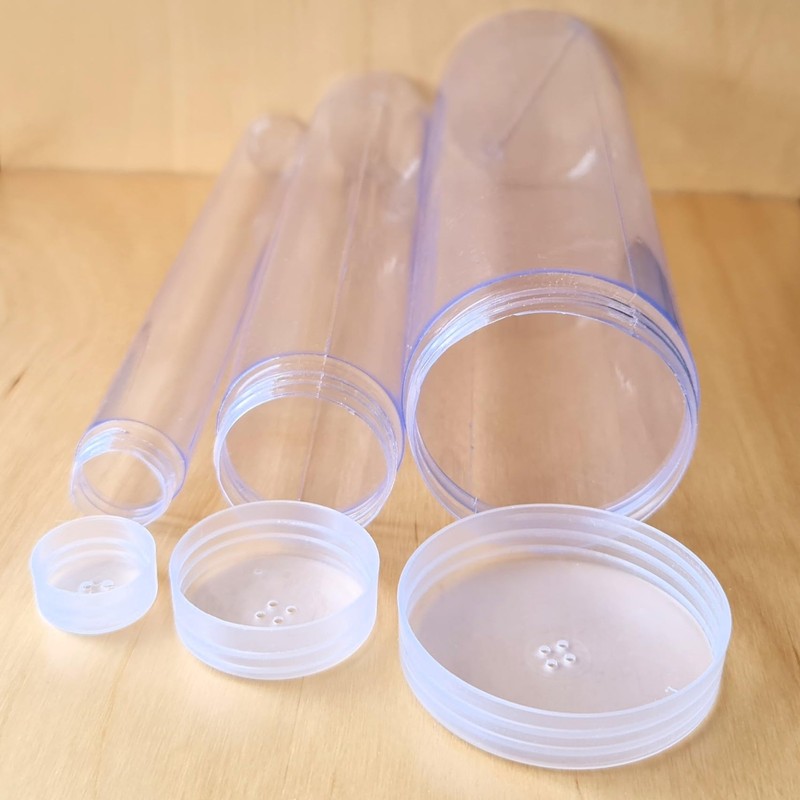 SHC Web Pack of 3 Clear Brush Tubes - Artists