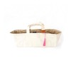 Cohana Case, Fabric, Natural Pink, 27x10x17cm