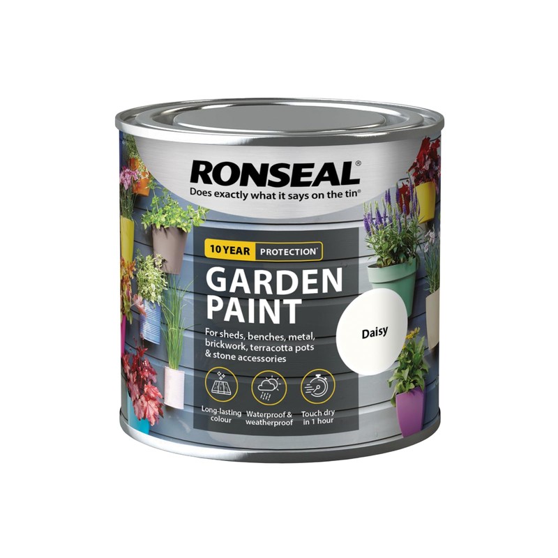 Ronseal RSLGPD250 GPD250 Garden Paint Daisy 250ml, 250 ml