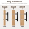 NIZADO 10 Pack 3 Inch Cabinet Pulls,Black Kitchen Cabinet Handles,Bathroom