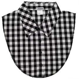 IGotCollared Women's Dickey Collar, Stylish, Comfortable, Detachable (Gingham Plaid)