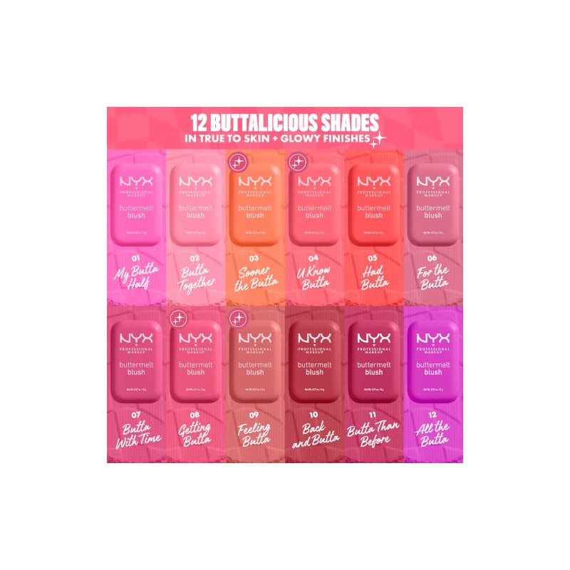 NYX Professional Makeup Buttermelt Powder Blush: Butta Than Before