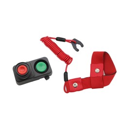 Safety Tether Lanyard Kill Stop Swtich 32099-3818 Compatible with Kawasaki Jet Ski 550/550 SX JS550 1982-1995S