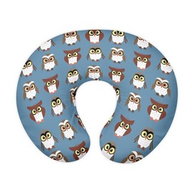 Jeiento Cute Owls Nursing Pillow Covers Stretchy Breastfeeding Pillowcase Breastfeeding Pillow Slipcover,Tummy Time, Baby Sitting Support, Awake-Time Support,Pillow Cover Only