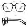 Firmoo Blue Light Blocking Glasses for Woman/Men, Tortoise Square Frame
