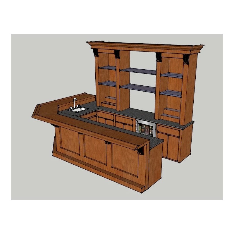 Bar Plans - Custom Design Service for the perfect home