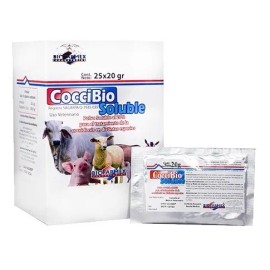 5 Alimento Cocci-bio Aves Gallinas Sobre 20g