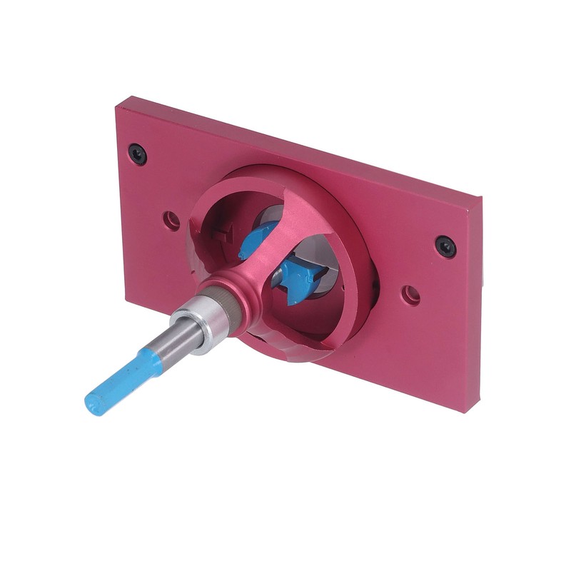 Hinge Jig Kit Drill Guide Tool Aluminium Alloy for Door