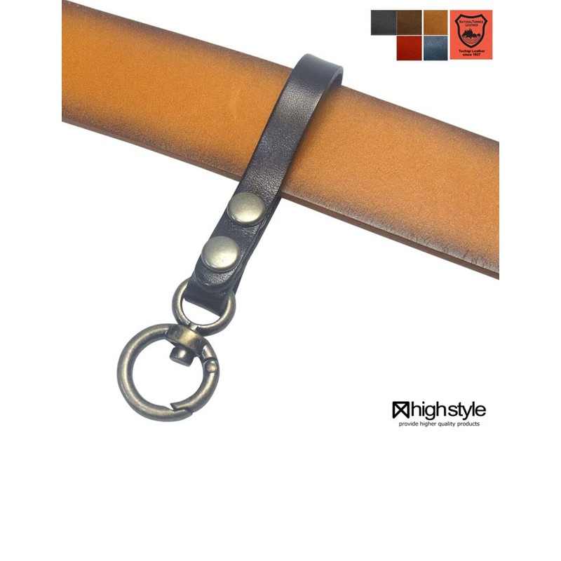 Highstyle 2 Button Tochigi Leather Slim Design Antique Color Round