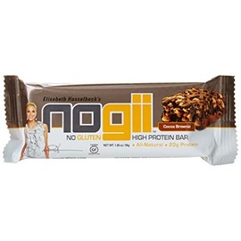 NoGii High Protein Nutritional Bar, Cocoa Brownie, 12 Count by NoGii