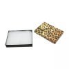 Unbranded Gift Boxes Jewelry Leopard Print Cotton Filled Batting Box