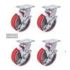 Heavy Duty Casters - Industrial Casters Polyurethane Caster with Strong