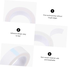 Minkissy 4sets Natural Lashes False Eyelash Extensions Lash Tape Non-woven Fabric Eye Skin Isolation Tape 8rolls*4